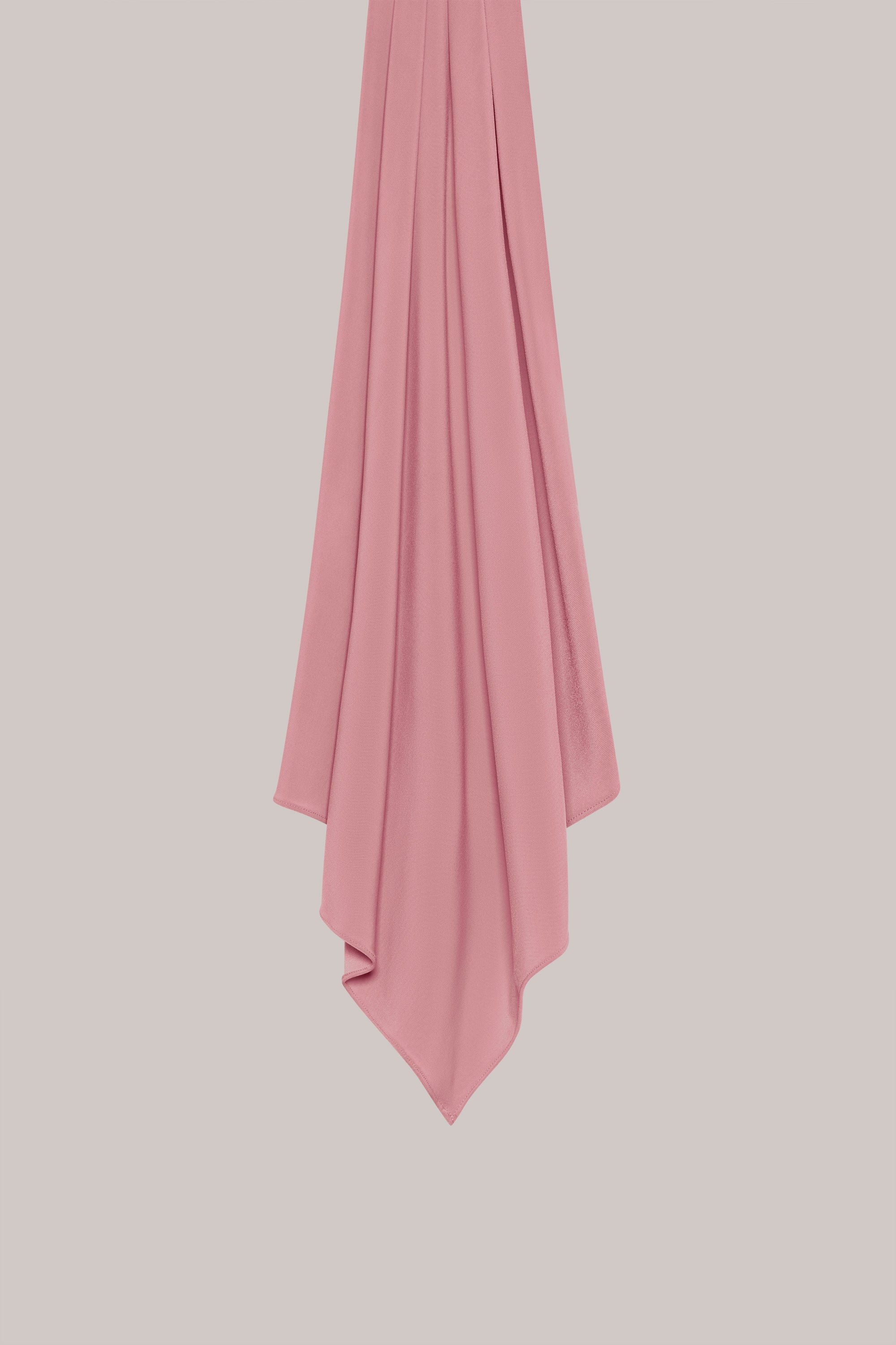 BREATHABLE JERSEY SCARF - DUSTY PINK